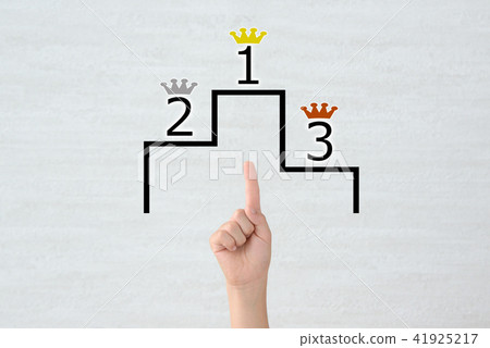 Children's hands and podium 41925217
