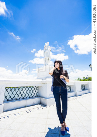 Asian Taiwan Tainan Rende Chimei Museum Portrait Woman Castle Asian Taiwan Tainan Rende Chimei Museum Portrait Woman Castle 41926063