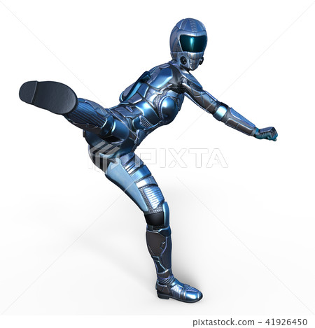 Female robot 41926450