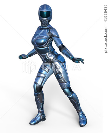 Female robot 41926453