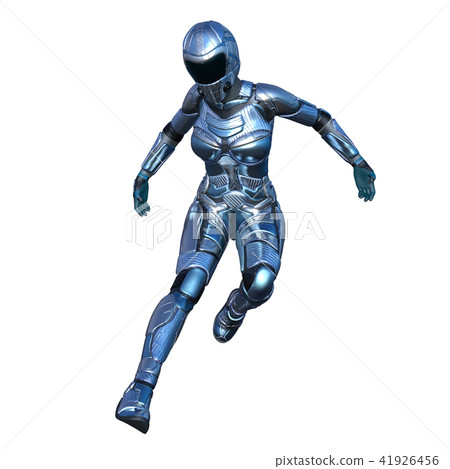 Female robot 41926456