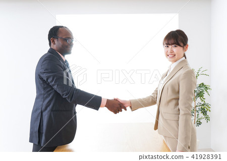 business people shaking hands business people shaking hands 41928391