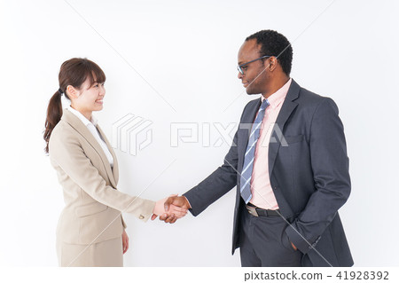 business people shaking hands business people shaking hands 41928392