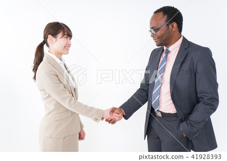 握手的商務人士 握手的商務人士 41928393