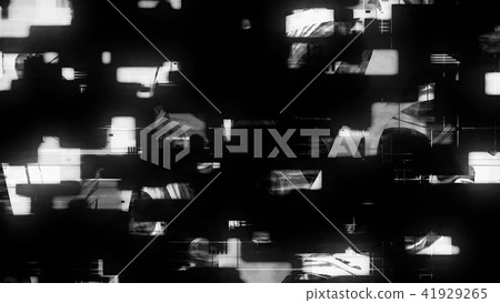 Abstract grid with fantastic structure, computer generated abstract background, 3D render 41929265