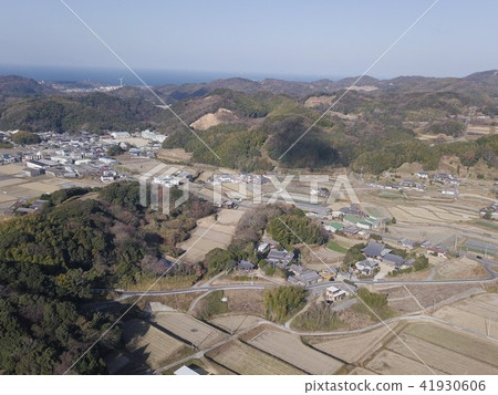 Drone photography countryside 41930606