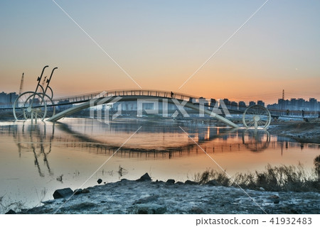 Bronze bridge, Siheung, Oedo, Gyeonggi-do Siheung 41932483