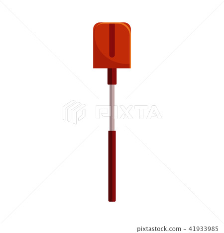 Hand shovel for industrial and farming works - tool for digging, lifting and moving bulk materials. Hand shovel for industrial and farming works - tool for digging, lifting and moving bulk materials. 41933985