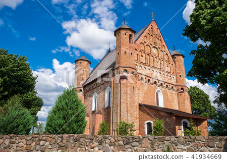 Old St Michael fortified church Synkovichi Belarus Old St Michael fortified church Synkovichi Belarus 41934669