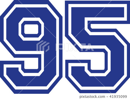 Ninety-five college number 95 41935099