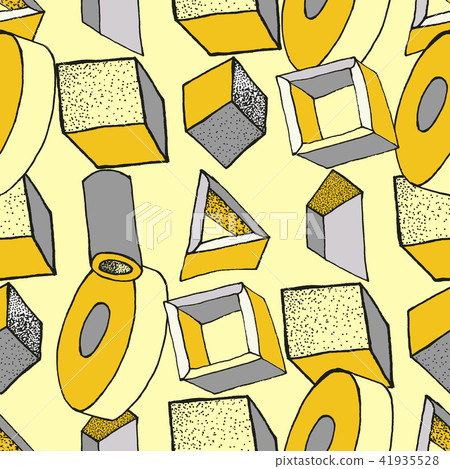 Seamless geometric pattern - Stock Illustration [41935528] - PIXTA