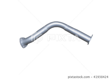 muffler pipe car on an muffler pipe car on an 41938424
