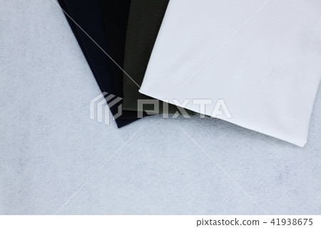 Cotton T shirt isolated on white background. 41938675