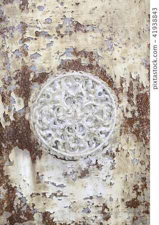 Rusty metal wall 41938843