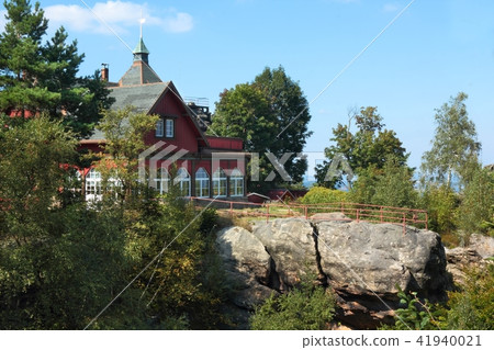 Monument in German Izera Mountains 41940021