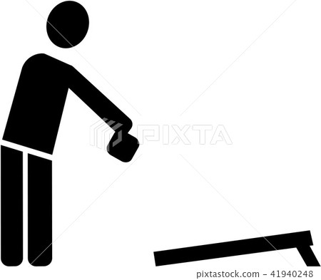 Cornhole pictogram Cornhole pictogram 41940248