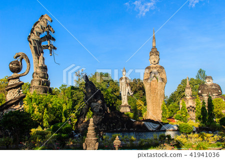 Sala Keoku, the park of giant fantastic concrete Sala Keoku, the park of giant fantastic concrete 41941036