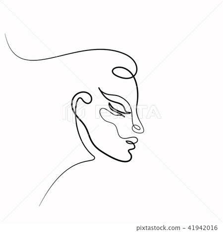 Abstract woman face Abstract woman face 41942016