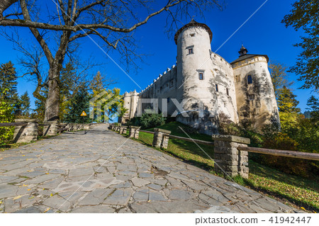 Beautiful view of Niedzica castle, Poland, Europe 41942447