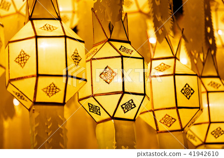 Lantern in Loy Kratong or Yee Peng Festival 41942610