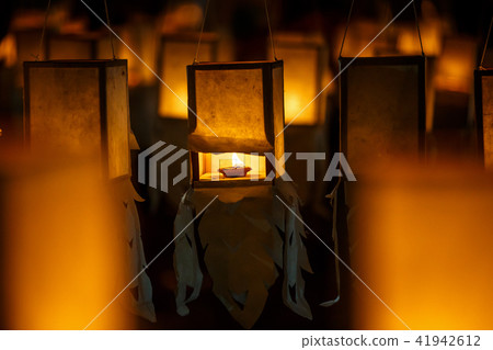 Lantern in Loy Kratong or Yee Peng Festival 41942612