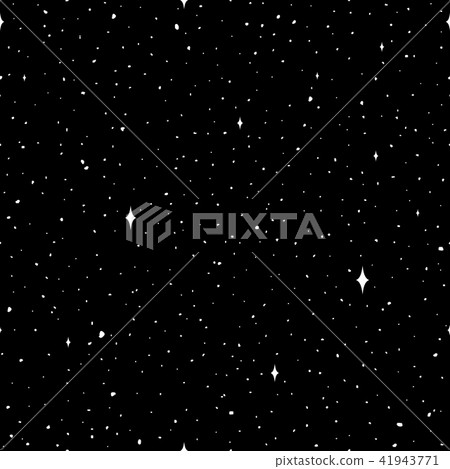 night sky seamless pattern vector space star-插圖素材 [41943771] - PIXTA圖庫