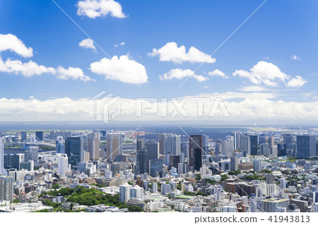 Tokyo landscape · Tokyo Bay Odaiba Ariake Tamachi Shibaura 41943813