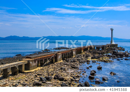 Sesumezaki Lighthouse [Kuchinotsu Town, Minamishimabara City, Nagasaki Prefecture] 41945388