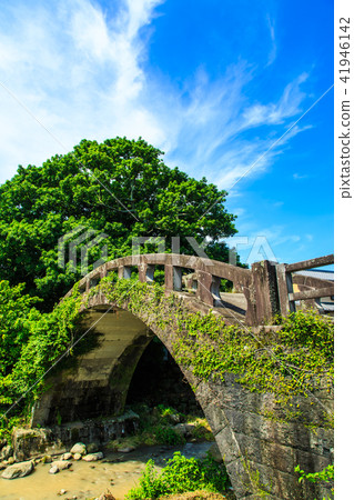 Kanhama Eyeglass Bridge [Okama Town, Unzen city Nagasaki Prefecture] 41946142