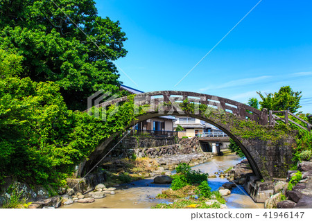 Kanhama Eyeglass Bridge [Okama Town, Unzen city Nagasaki Prefecture] 41946147