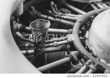 propeller of an old plane propeller of an old plane 41947915