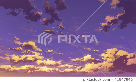日落和雲彩 41947946