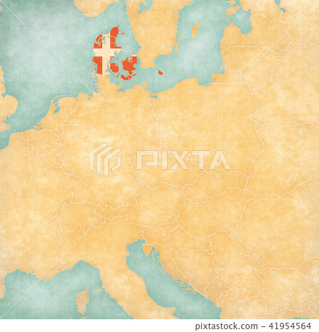 Map of Central Europe - Denmark Map of Central Europe - Denmark 41954564
