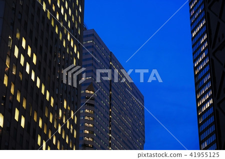 Building evening landscape Building evening landscape 41955125