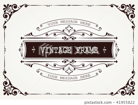 vintage frame vintage frame 41955822