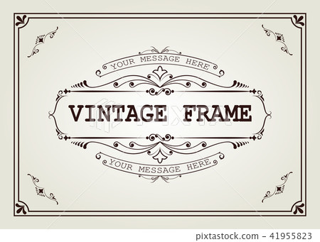 vintage frame vintage frame 41955823