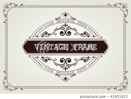 vintage frame vintage frame 41955825