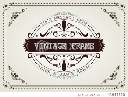 vintage frame vintage frame 41955830