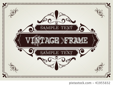 vintage frame vintage frame 41955832