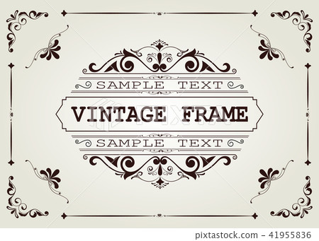 vintage frame vintage frame 41955836