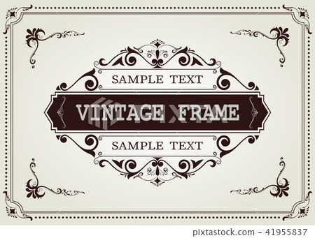 vintage frame vintage frame 41955837