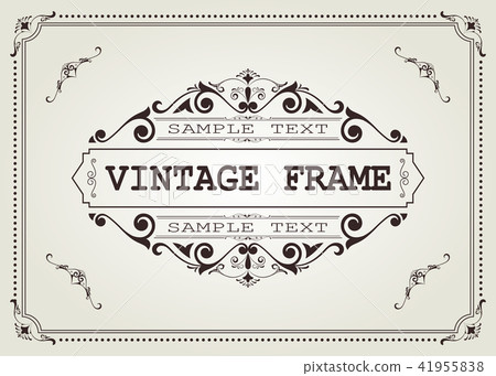 vintage frame 41955838