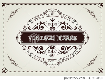 vintage frame vintage frame 41955840