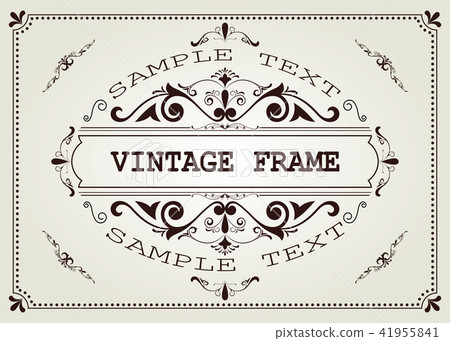 vintage frame vintage frame 41955841
