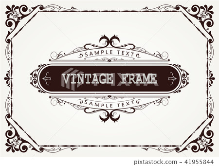 vintage frame 41955844