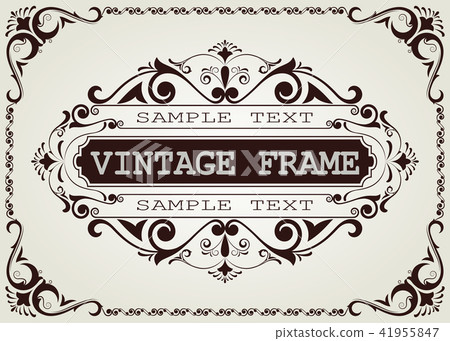 vintage frame 41955847