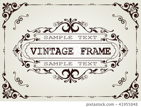 vintage frame vintage frame 41955848