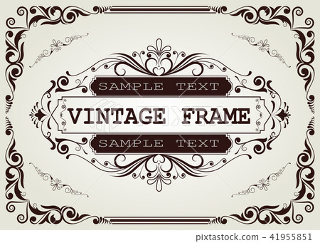 vintage frame 41955851