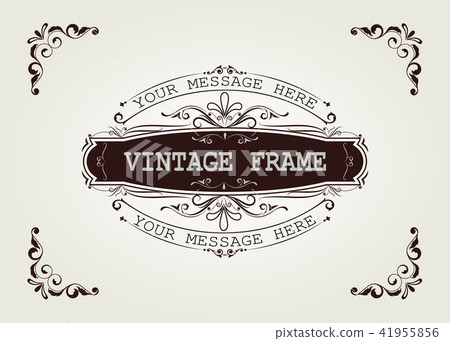 vintage frame vintage frame 41955856