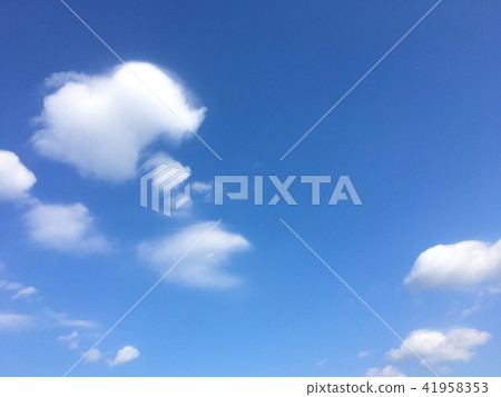 A pleasant blue sky A pleasant blue sky 41958353